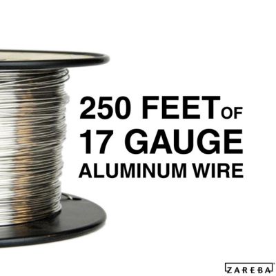 Image showing  250 ft. x 90 lb. Aluminum Fence Wire, 17 Gauge