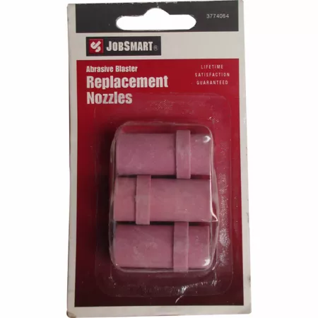 Replacement nozzles for JobSmart abrasive gun 3 pieces. Sand Blasting Parts