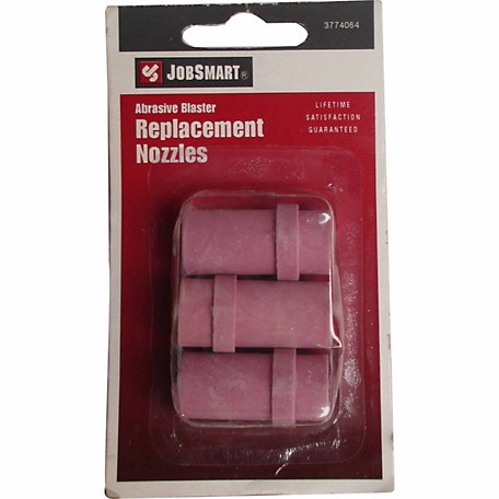 JobSmart Abrasive Blaster Replacement Nozzles, 3-Pack