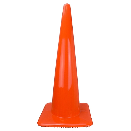 Radians 28 in. PVC Orange Traffic Cone