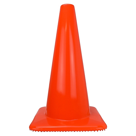 Radians 18 in. PVC Orange Traffic Cone