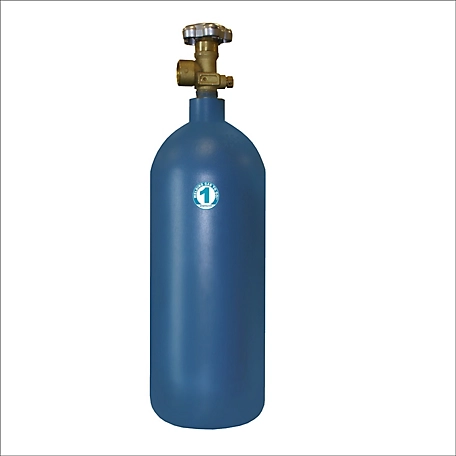 Thoroughbred #1 Size Oxygen Gas Contents, 20 cu. ft.