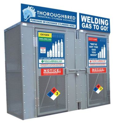 Image showing  #2 Size Oxygen Gas Contents, 40 cu. ft.