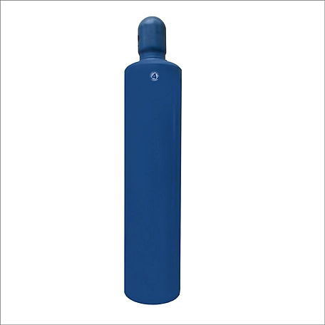 Thoroughbred Acetylene Gas Cylinder, #4 Size, 145 cu. ft.