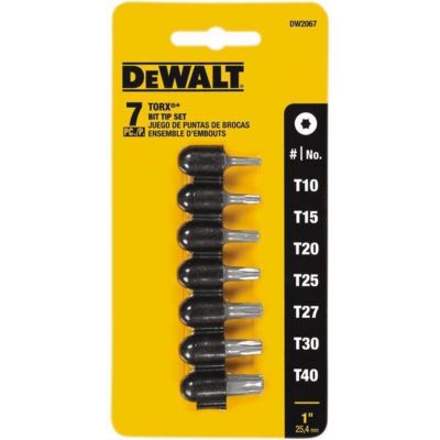 DeWALT Assorted Torx Bit Set, 7 pc.