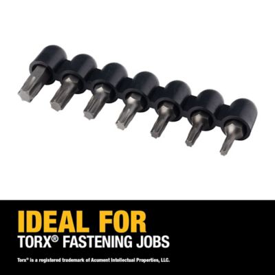 Image showing 5 th DEWALT Assorted Torx Bit Set, 7 pc.