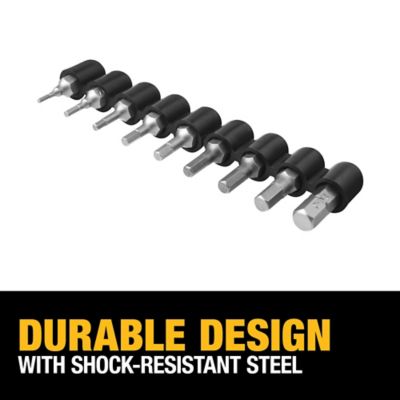 Image showing Hex Bit Tip Set, 9 pc.