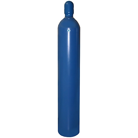 Thoroughbred #6 Size Argon Gas Cylinder, 330 cu. ft., Cylinder Only