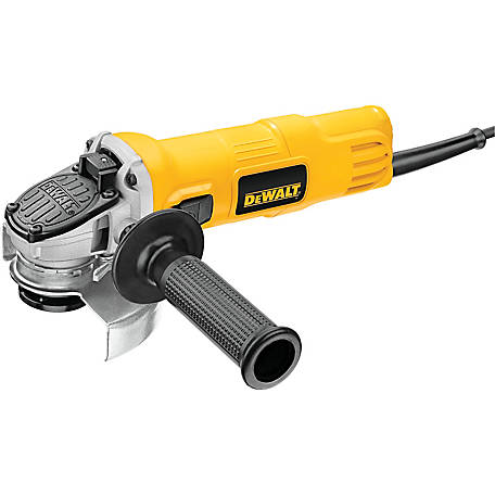 DeWALT DWE4011 4-1/2 in. Dia. 7A Small Angle Grinder with 1-Touch Guard