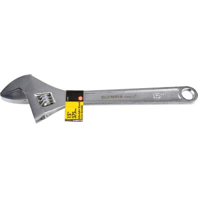15 Inches Olympia Tools Adjustable Wrench 01-015 