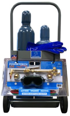 Image showing  Gaspony 3 Complete Torch Outfit with Cylinder