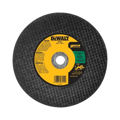 DeWALT 7 in. x 1/8 in. x 5/8 in. High Performance Type 1 Concrete/Masonry Cutting Saw Blade, 2 Full Sheets of Fiberglass