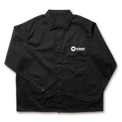 Hobart Unisex Cotton Flame-Retardant Welding Jacket, XL great jacket