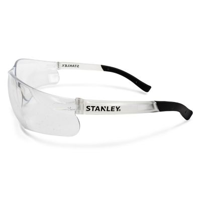 Image showing  Safety Glasses, Clear Frame, Clear Lens