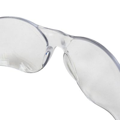 Image showing  Safety Glasses, Clear Frame, Clear Lens