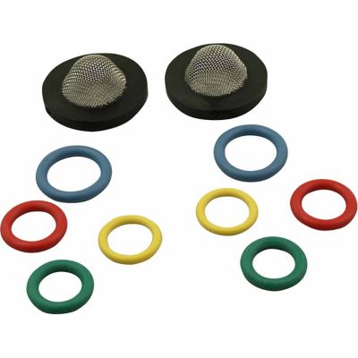 Apache Hose Pressure Washer Water Inlet Filters and O-Ring Seals
