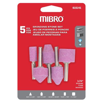 Image showing  Assorted Mounted Grinding Stone Set, 5 pc.