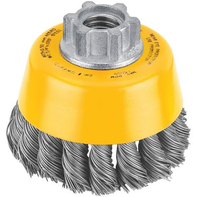 DeWALT 3 in. Knotted Cup Brush