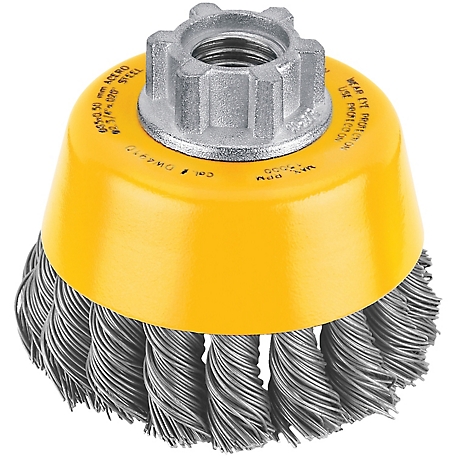 DeWALT 3 in. Knotted Cup Brush