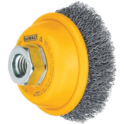 DeWALT 3 in. Crimped Cup Brush