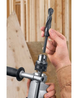 Image showing  Gold and Metal Drill Bits, 3/4 in., HSS, 3/8 in. Shank