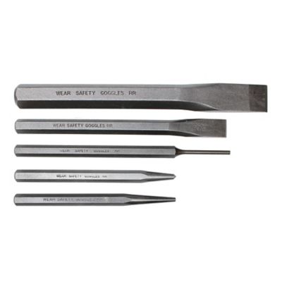 Image showing  Assorted Punch and Cold Chisel Set, 5 pc.