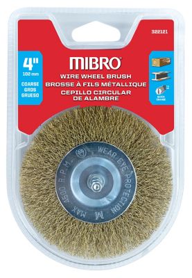 Image showing  4 in. Coarse Wire Wheel Brush