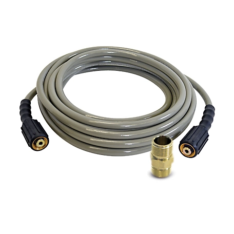 SIMPSON 1/4 in. x 25 ft. 3,300 PSI MorFlex Cold Water Pressure Washer Replacement/Extension Hose
