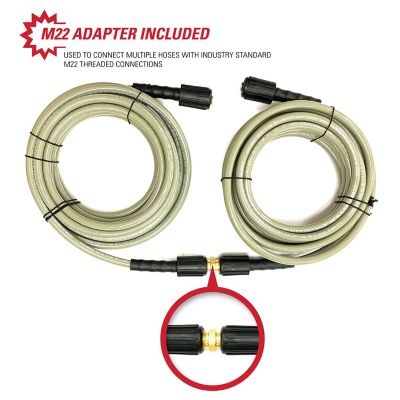 Image showing  1/4 in. x 25 ft. MorFlex Cold Water Pressure Washer Replacement/Extension Hose, 3,300 PSI