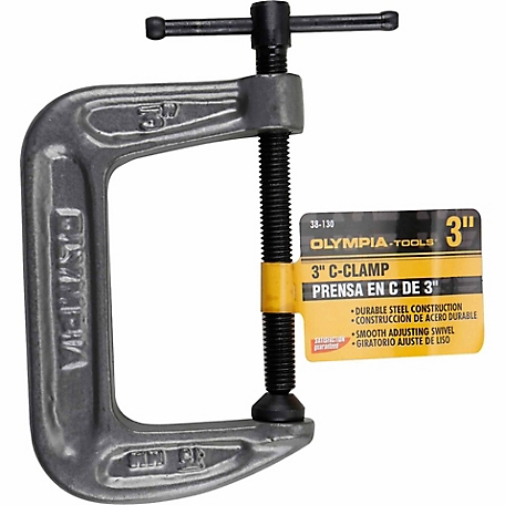 Olympia Tools 3 in. C-Clamp, 38-130