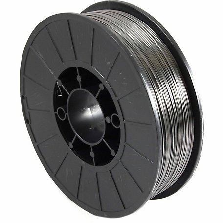 Three Partial Spools of Stainless Wire