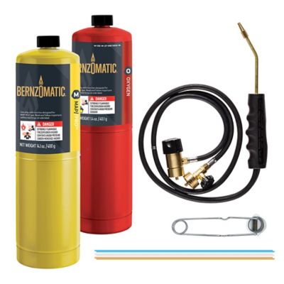 Bernzomatic Cutting Welding Brazing Torch Kit Welding And Brazing Torch Kit 336682 At Tractor Supply Co