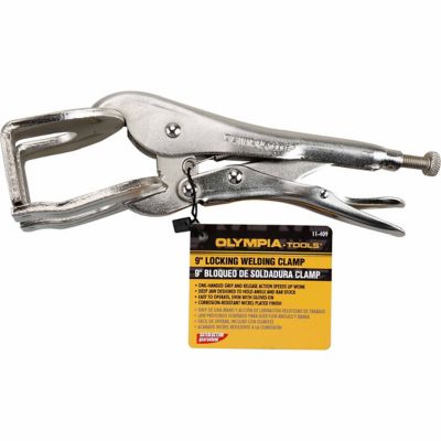 Olympia Tools 9 in. Locking Welding C-Clamp