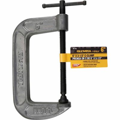 Olympia Tools 6 in. C-Clamp, 38-146