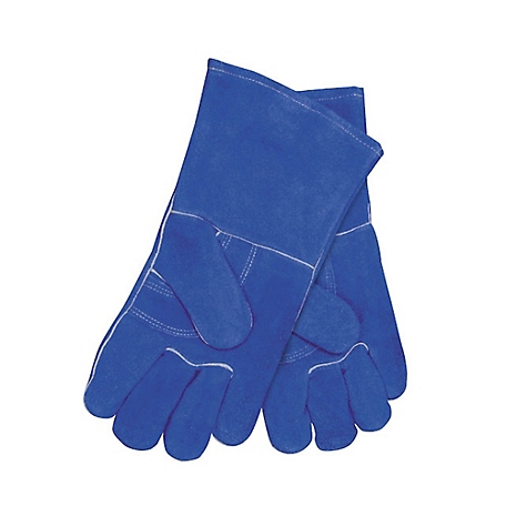 Hobart Deluxe Blue Welding Gloves, X-Large