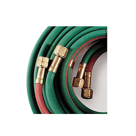 Hobart Oxy-Acetylene Hose, Grade R, B Fitting, 1/4 in. Diameter, 50 ft.  Length at Tractor Supply Co.