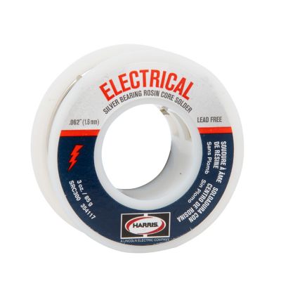 Image showing 7 th Lincoln Electric 3 oz. Silver Bearing Lead-Free Rosin Core Solder