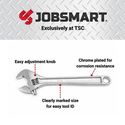 Image showing  12 in. Adjustable Wrench