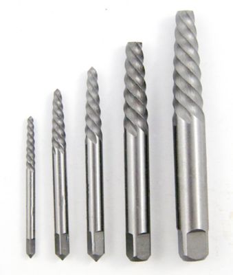 Mibro 5 pc. Spiral Screw Extractor Set