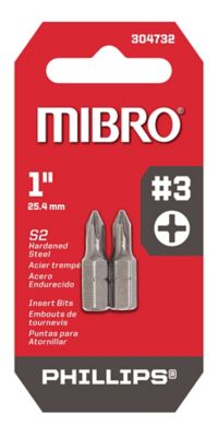 Image showing  25 mm #3 Philips Screwdriver Bit