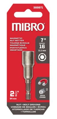Image showing 1 th Mibro 7/16 in. 45 mm Magnetic Nutsetter