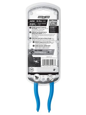 Image showing  6.5 in. Tongue and Groove Pliers