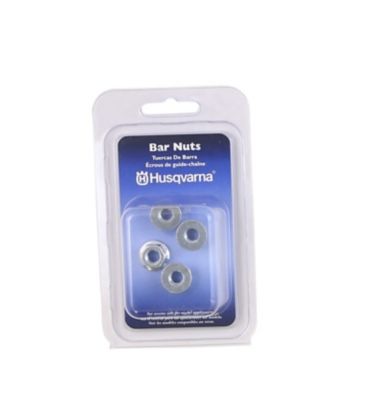 Husqvarna Replacement Chainsaw Bar Nuts, 4-Pack