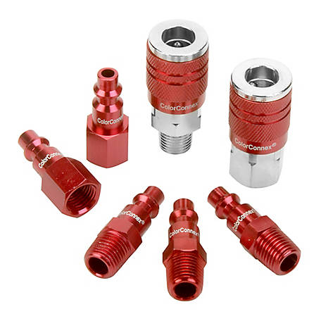 Legacy ColorConnex Industrial Coupler and Plug Kit, 7 pc.