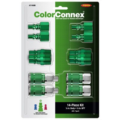 Image showing  ColorConnex ARO Coupler and Plug Kit, 14 pc.