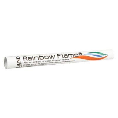 Rutland Rainbow Flame Crystals Long Toss-In Stick