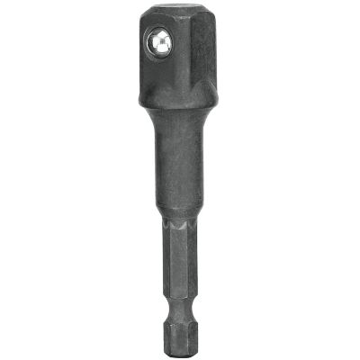Image showing  1/4 in. Hex Shank to 1/2 in. Socket Adapter, Impact Ready