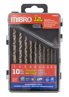 Image showing  10 pc. Cobalt Drill Bit Set