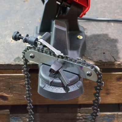 Image showing JobSmart Electric Chainsaw Chain Sharpener, 4,600 RPM, 60 Hz, 85W