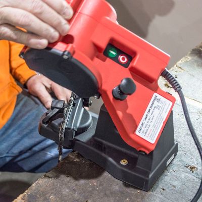 Image showing 5 th JobSmart Electric Chainsaw Chain Sharpener, 4,600 RPM, 60 Hz, 85W